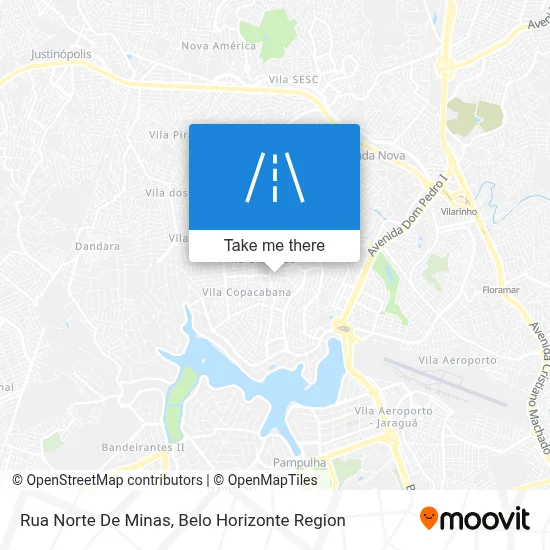 Rua Norte De Minas map