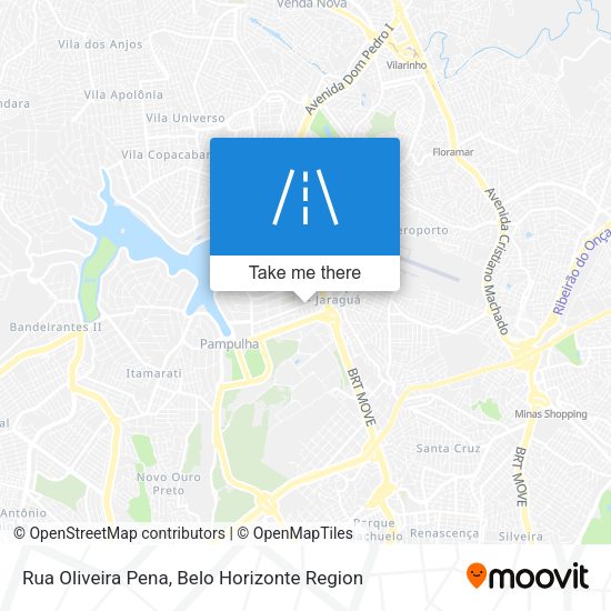 Rua Oliveira Pena map