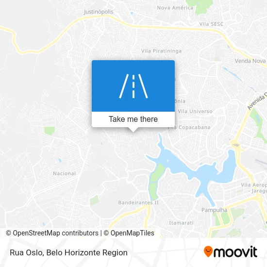 Rua Oslo map