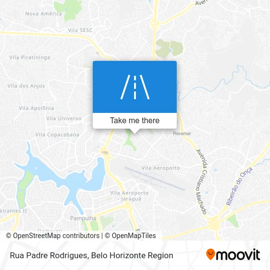 Rua Padre Rodrigues map