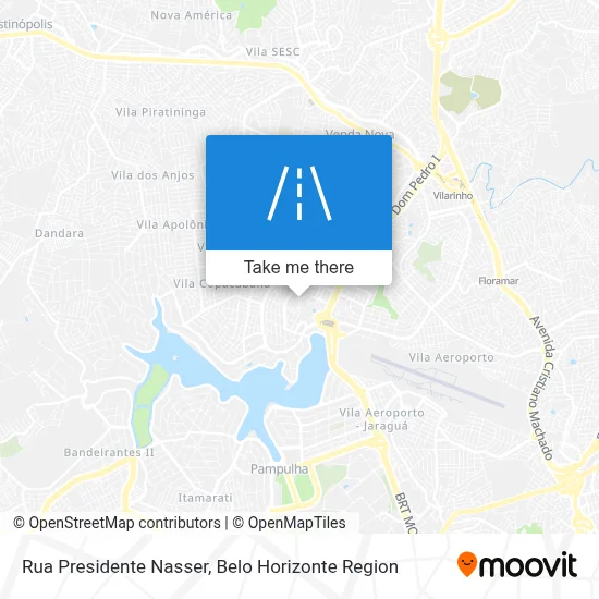 Rua Presidente Nasser map