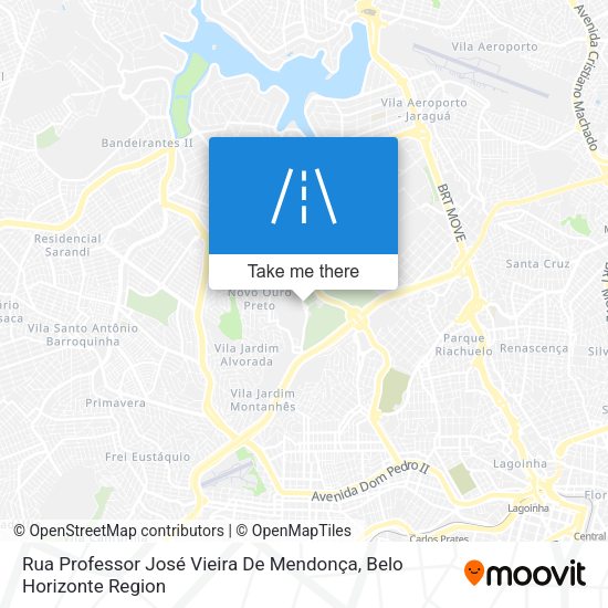 Rua Professor José Vieira De Mendonça map