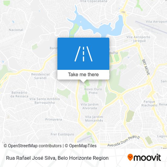 Rua Rafael José Silva map