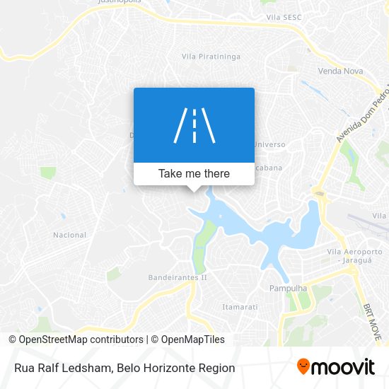 Rua Ralf Ledsham map