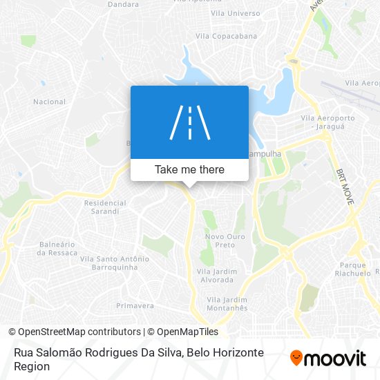 Rua Salomão Rodrigues Da Silva map