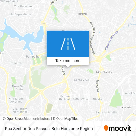 Rua Senhor Dos Passos map