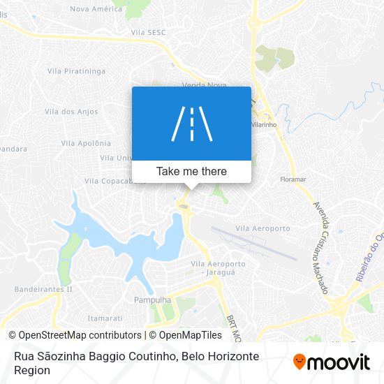 Rua Sãozinha Baggio Coutinho map
