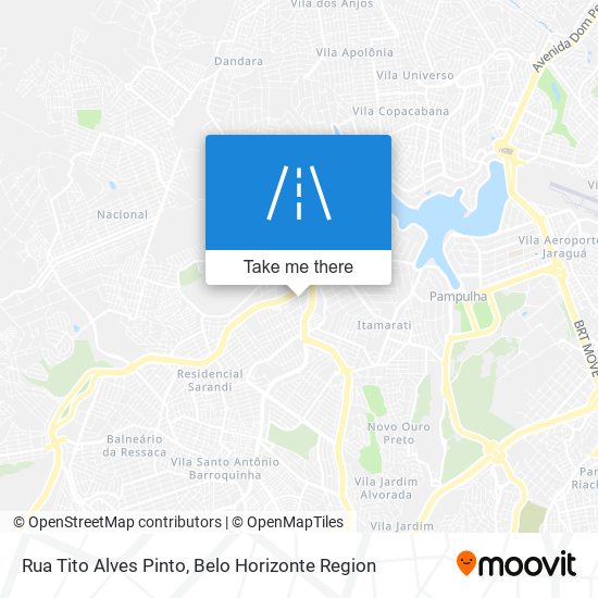 Rua Tito Alves Pinto map