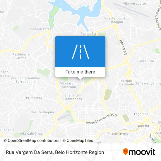 Rua Vargem Da Serra map