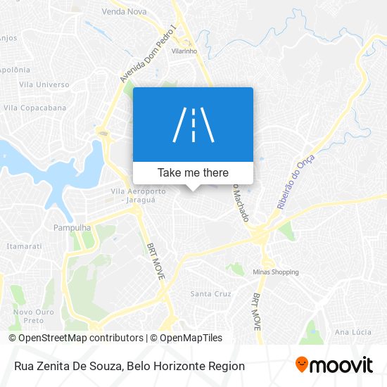 Mapa Rua Zenita De Souza