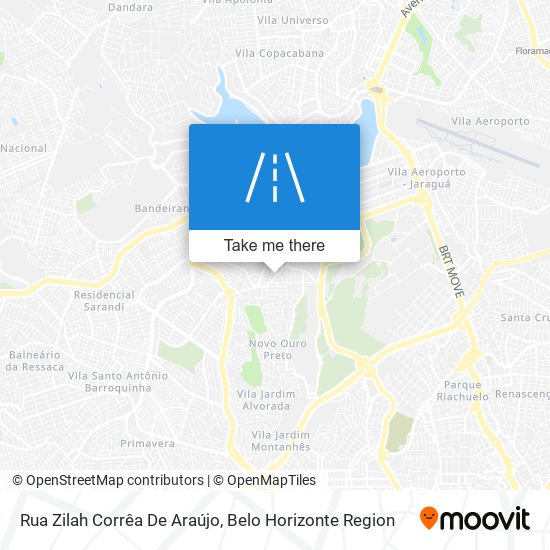 Rua Zilah Corrêa De Araújo map