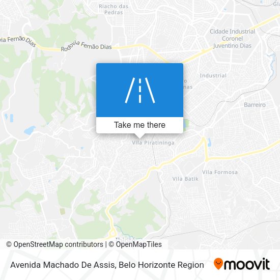 Avenida Machado De Assis map