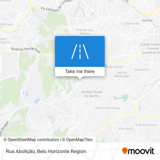 Rua Abolição map