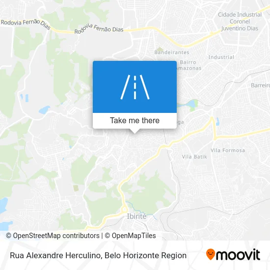 Rua Alexandre Herculino map