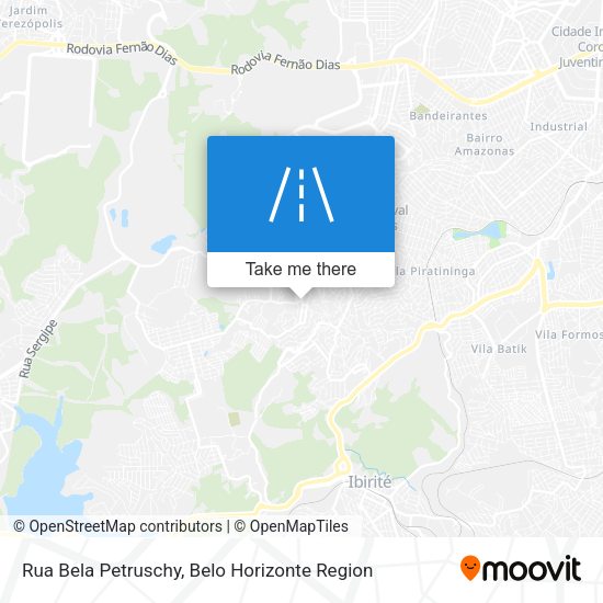 Rua Bela Petruschy map