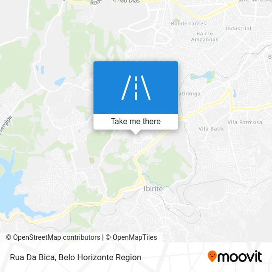Rua Da Bica map