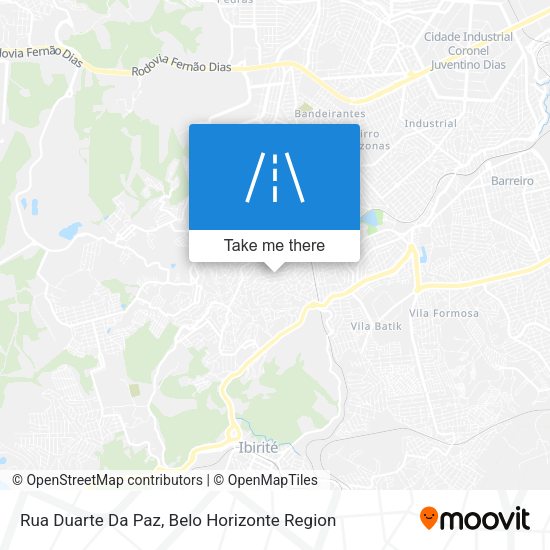 Rua Duarte Da Paz map