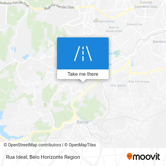 Rua Ideal map