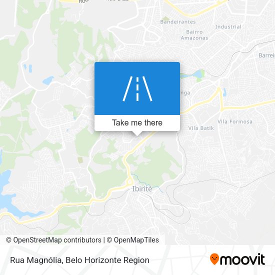 Rua Magnólia map