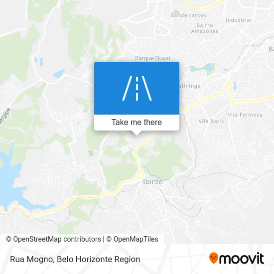 Rua Mogno map