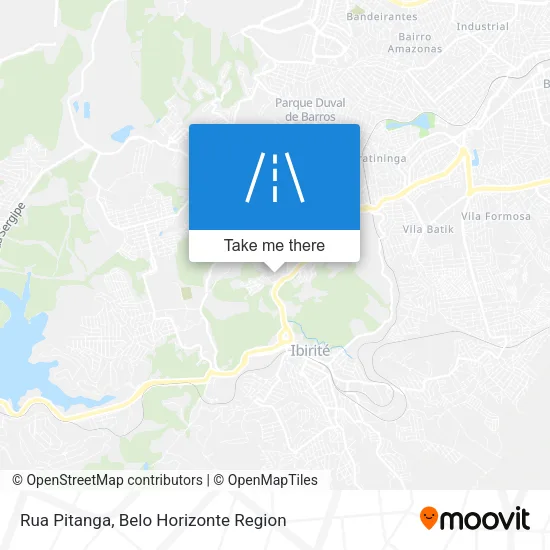 Rua Pitanga map