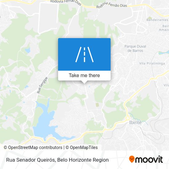 Rua Senador Queirós map