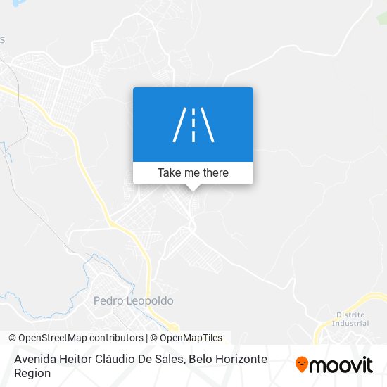 Mapa Avenida Heitor Cláudio De Sales