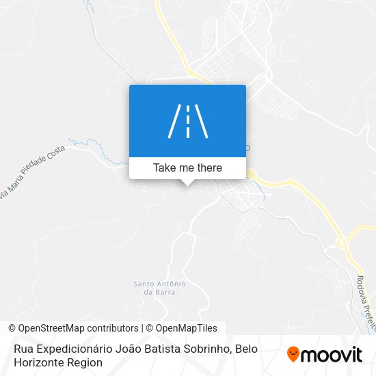 Rua Expedicionário João Batista Sobrinho map