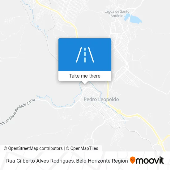 Rua Gilberto Alves Rodrigues map