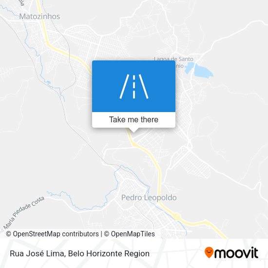 Rua José Lima map