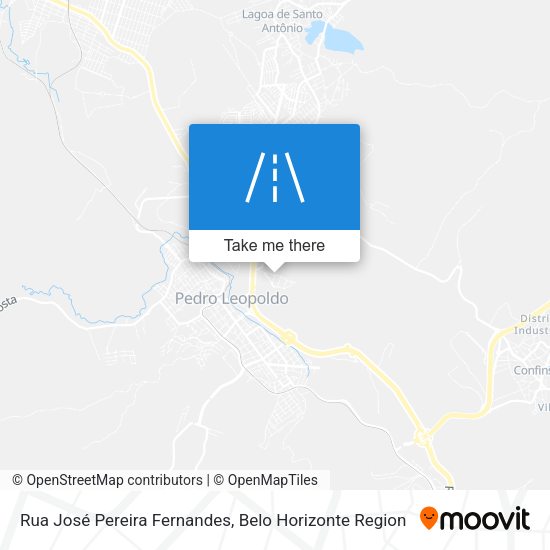 Rua José Pereira Fernandes map