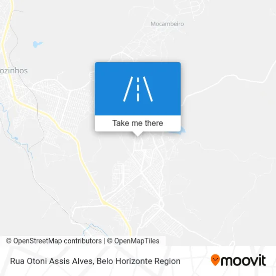 Rua Otoni Assis Alves map