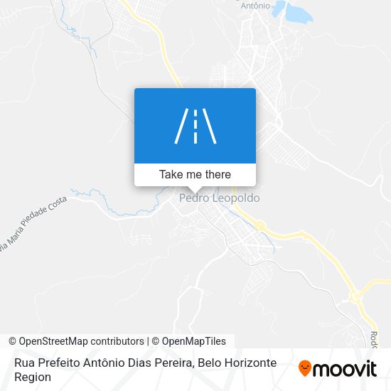Rua Prefeito Antônio Dias Pereira map
