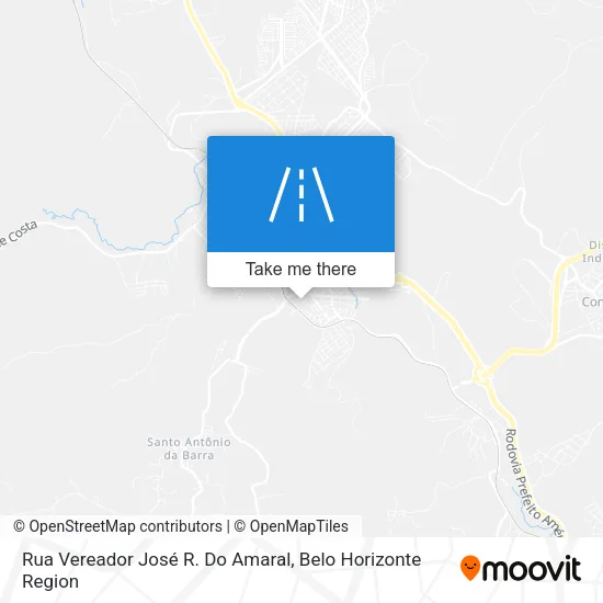 Rua Vereador José R. Do Amaral map