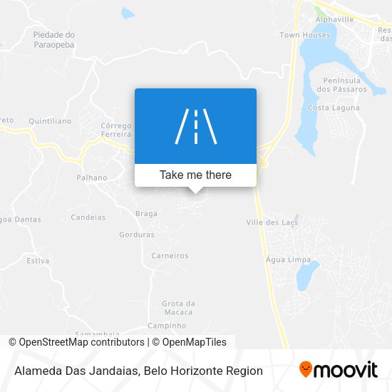 Alameda Das Jandaias map