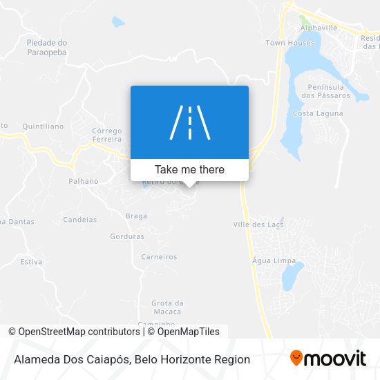 Alameda Dos Caiapós map