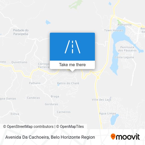 Avenida Da Cachoeira map