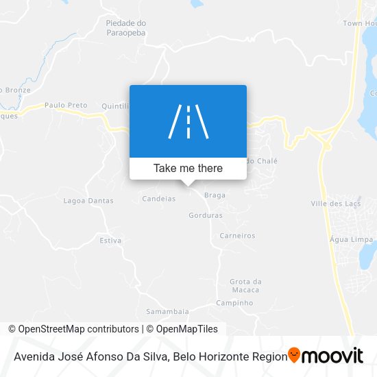 Avenida José Afonso Da Silva map