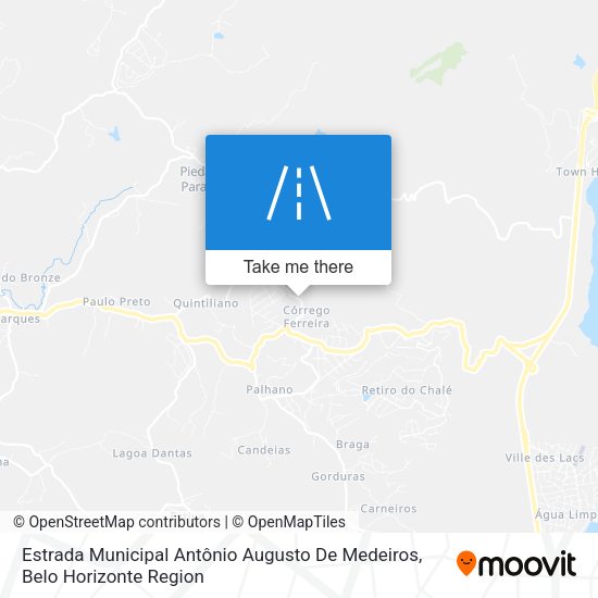 Estrada Municipal Antônio Augusto De Medeiros map