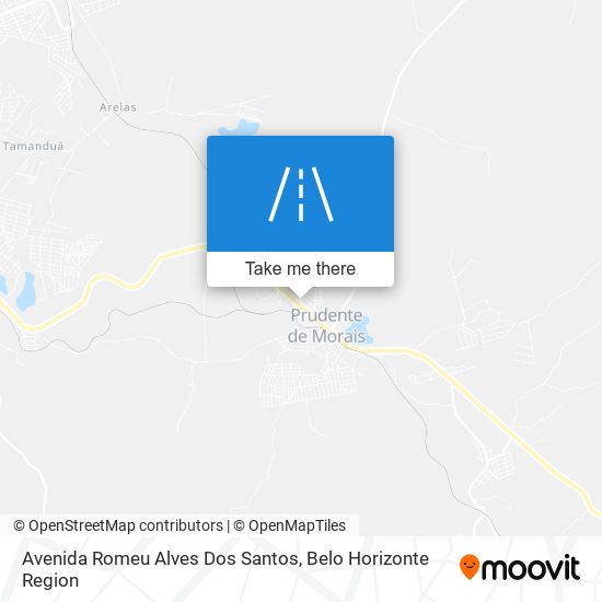 Avenida Romeu Alves Dos Santos map