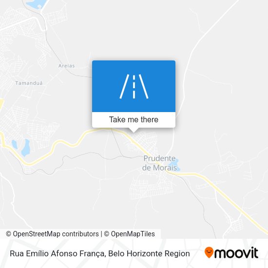 Rua Emílio Afonso França map