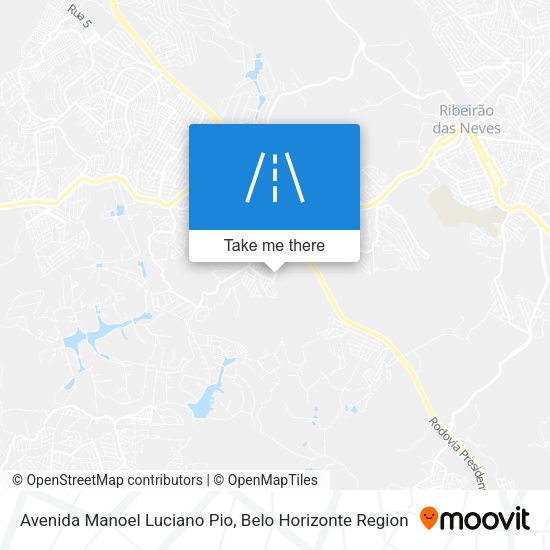 Avenida Manoel Luciano Pio map
