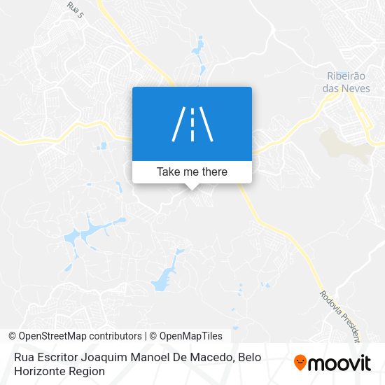 Rua Escritor Joaquim Manoel De Macedo map