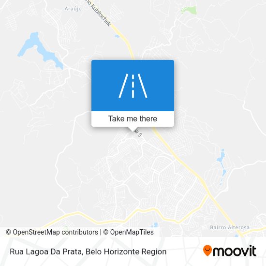 Rua Lagoa Da Prata map