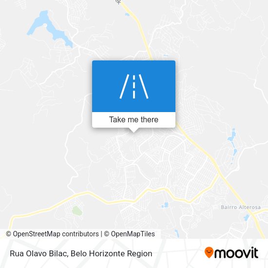 Rua Olavo Bilac map