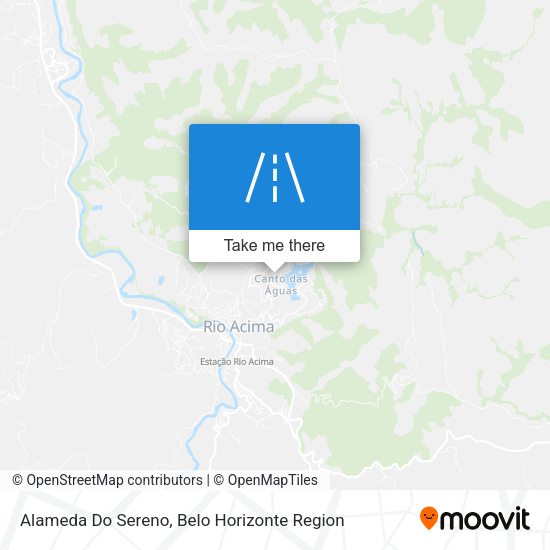 Alameda Do Sereno map