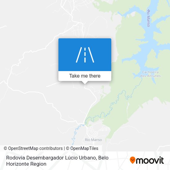 Rodovia Desembargador Lúcio Urbano map