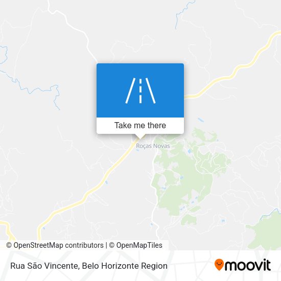 Rua São Vincente map