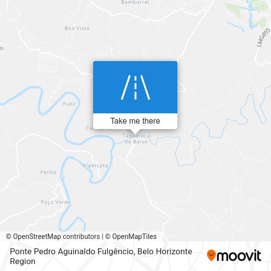 Ponte Pedro Aguinaldo Fulgêncio map