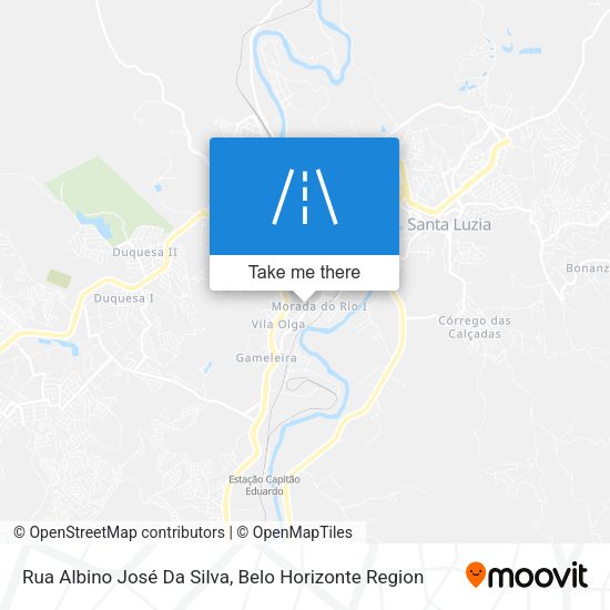 Rua Albino José Da Silva map